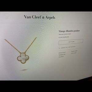 Van Cleef & Arpels Vintage Alhambra pendant